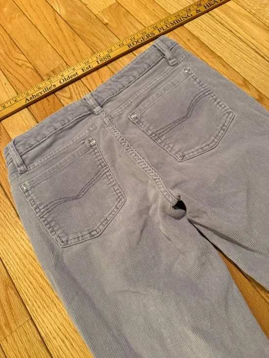 VTG Low-Rise Lavender Flared CorduroyJeans - Women - Picture 8 of 8